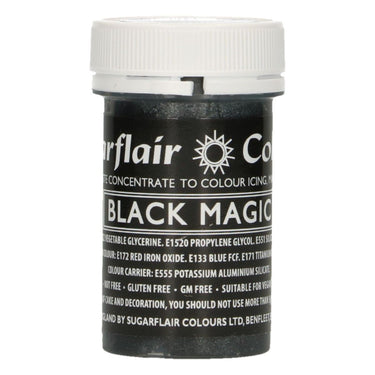 Corante em Gel Super Concentrao Black Magic - SugarFlair